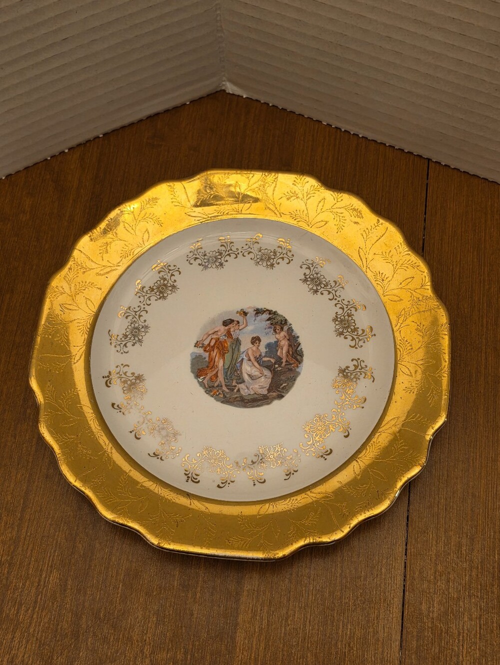Vintage Lido W.S. George Gold Plate